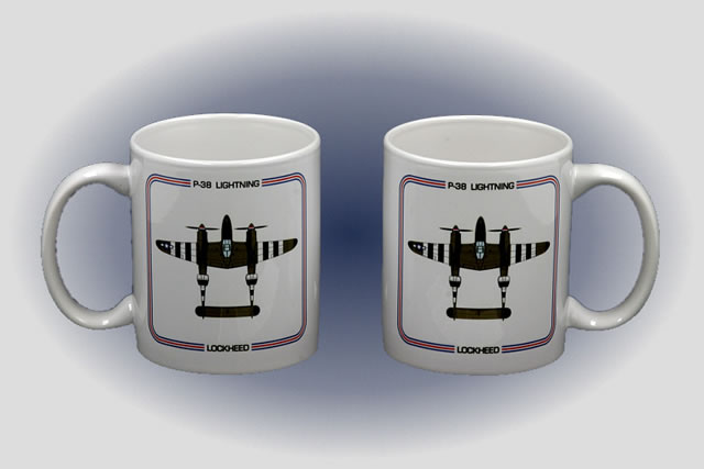 P-38 Lightning Coffee Mug